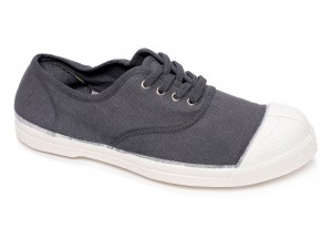 Bensimon tennis lacets Grise