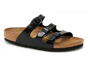 Birkenstock florida Verni Noir