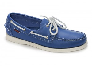 Sebago docksides Bleu