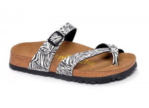 Birkenstock tabora Zebre