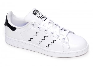 Adidas Stan smith women blanc noir