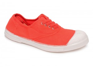 Bensimon Tennis lacets rouge - 23 €