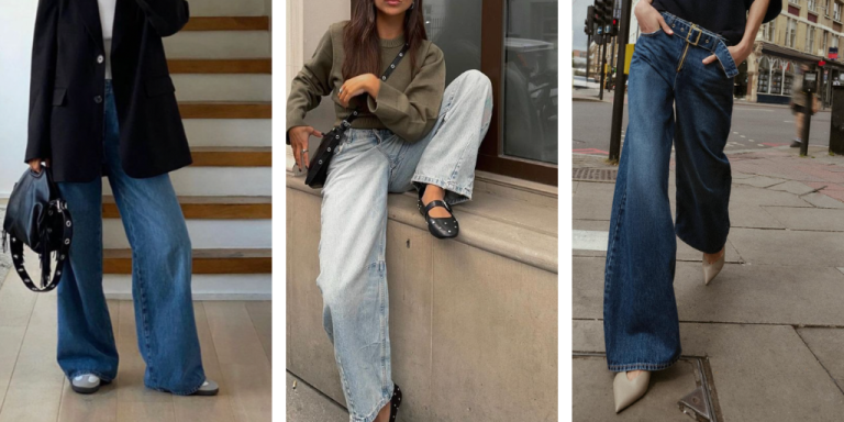 Le Jean Large : 3 Façons de le Porter avec les Bonnes Chaussures