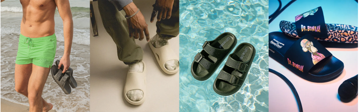 Tongs & Claquettes - Homme. Livraison gratuite