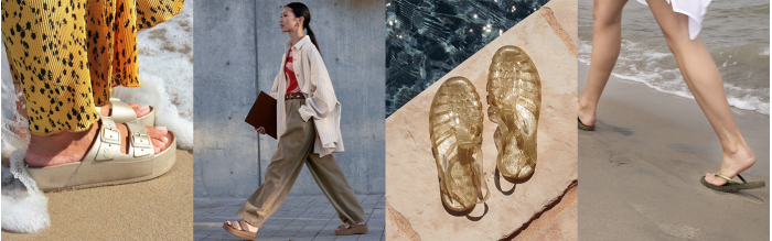 Tongs & Claquettes - Femme. Livraison gratuite