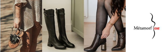 Chaussures Métamorf'Ose. Livraison gratuite