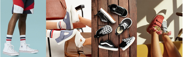 Chaussures en toile - Fille. Livraison gratuite