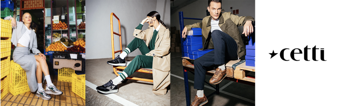 Baskets & Sneakers Cetti Homme. Livraison gratuite
