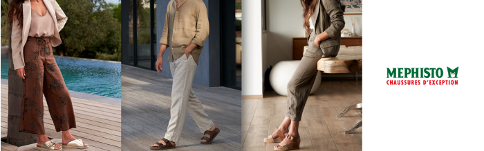 Chaussures - Sandales à talon MEPHISTO Femme. Livraison gratuite