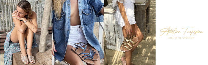 Mocassins & Bateaux Atelier Tropézien Femme. Livraison gratuite