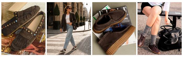 Chaussures Tendance Chocolat