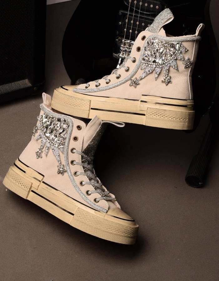 Nouvelle Collection Hiver Nan-Ku : chaussures et sneakers cuir et nubuck pour Femme fun & positifs